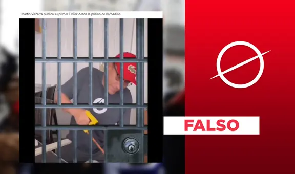 Martín Vizcarra no publicó un video desde el penal de Barbadillo: se trata de un montaje