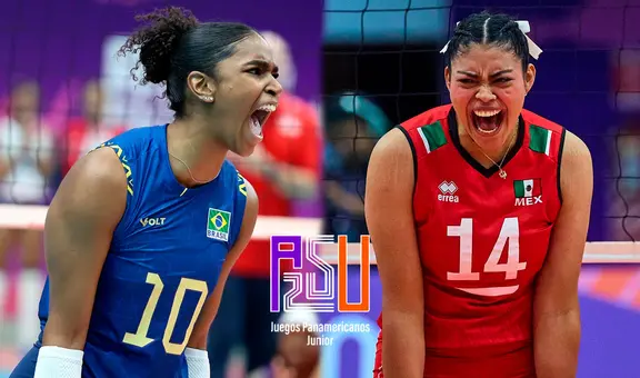 Voleibol México vs Brasil EN VIVO: sigue la final femenina de los Juegos Panamericanos Junior 2025 ONLINE