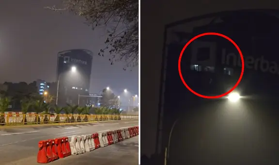 Usuarios captan supuesta 'actividad paranormal' en emblemático edificio de la Javier Prado y redes bromean: "Son Queca, Tony y Gonzalete"