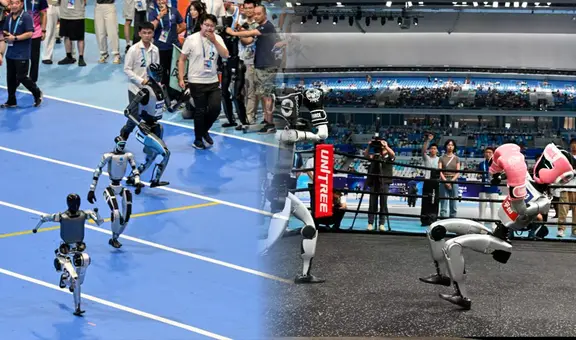 China inauguró los primeros Juegos Mundiales de Robots Humanoides: compiten más de 500 robots