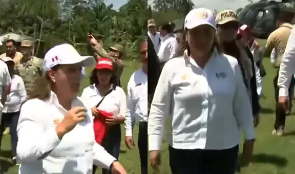 Dina Boluarte: presidenta llega al distrito de Santa Rosa en medio de tensiones limítrofes con Colombia