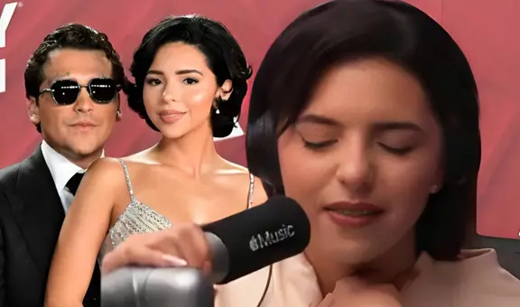 Ángela Aguilar se quiebra en vivo tras entrevista de Christian Nodal sobre Cazzu: "Elijo no ser parte de eso"