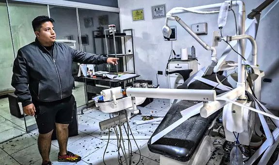 Explosión con dinamita en Trujillo destruye negocio de odontología de padre de familia: "Lo que voy a gastar... No baja de los S/300.000"