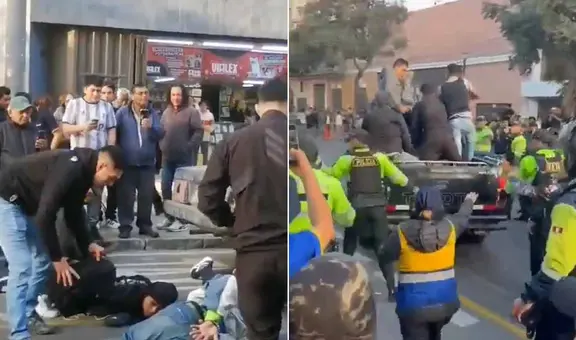 El impactante video de la balacera en el Centro de Lima: transeúntes exigen sanciones severas para delincuentes en avenida Abancay