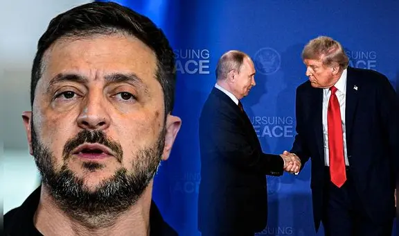 Trump revela que se reunirá con Zelenski y asegura que "si todo sale bien" programará una reunión con Putin