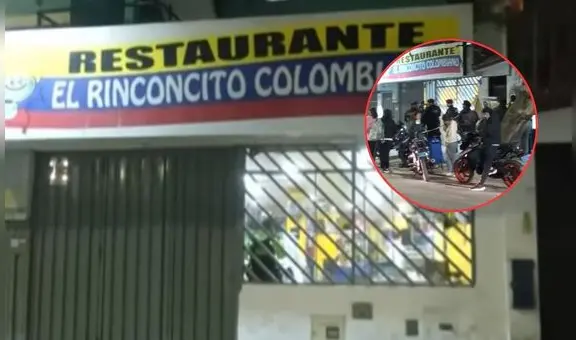 Acribillan a hombre en restaurante colombiano en SMP: dos personas fueron heridas en balacera