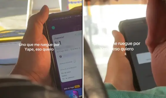 Peruano suplica a través de Yape que le devuelvan la llamada y redes explotan: "1 sol de atención"