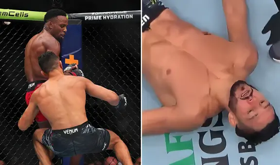 Luchador de MMA hizo su debut en UFC, pero terminó viviendo una pesadilla: recibió uno de los nocauts más impresionantes y fue hospitalizado