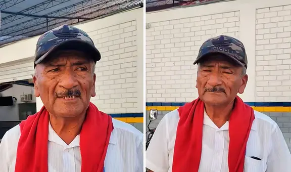 Padre vive en las calles de Piura luego de que su hija lo echara de su propia casa: “No tiene perdón de Dios”