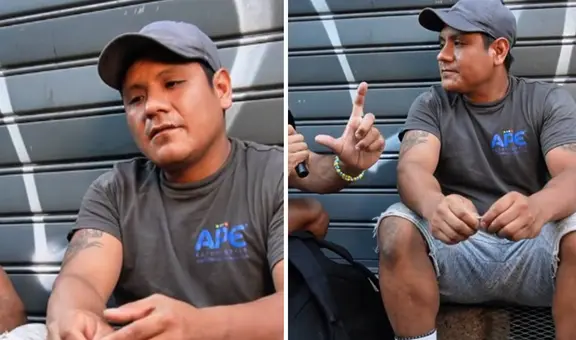 Peruano afirma que sobrevivir en Italia es difícil y que trabaja en lo que 'venga': "Anhelo traer a mi hijo"