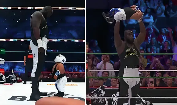 Un luchador de 1 metro enfrenta a un gigante de 2.26 metros en un evento de lucha libre Triplemanía: el vídeo superó las 82 millones de vistas