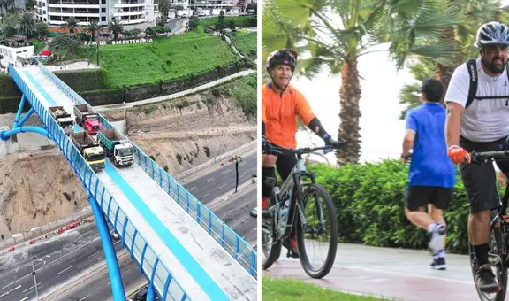 Prohíben el paso de ciertos vehículos en el nuevo puente turístico Miraflores-Barranco: conoce cuáles son y desde cuándo