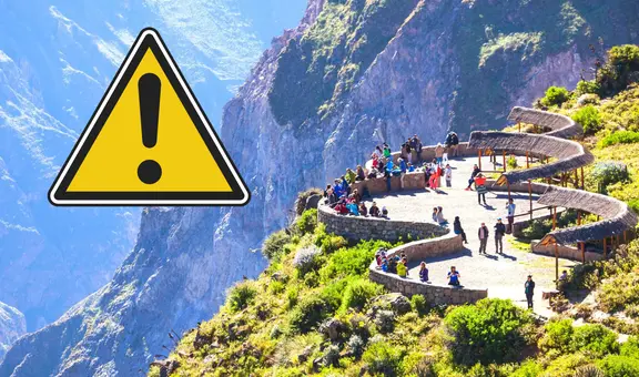 Arequipa: cierran ruta al mirador Cruz del Cóndor en el Valle del Colca ¿por qué clausuraron esta zona turística?