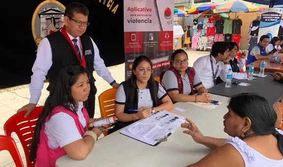 Corte Superior de Justicia de Tumbes acercó servicios a la población de Aguas Verdes