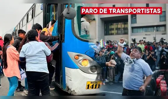 Paralización de transporte amenaza con interrumpir servicio por 24 horas este jueves