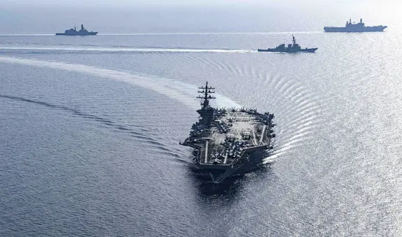 EEUU despliega tres destructores con misiles cerca de Venezuela para combatir carteles latinoamericanos de drogas