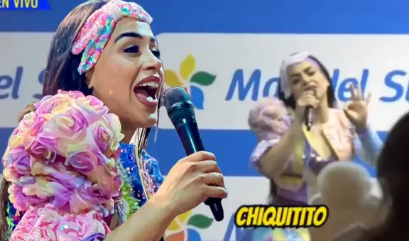 Onelia Molina debuta como animadora infantil y sorprende con curioso comentario durante su show: "Como el amor que tengo, chiquitito