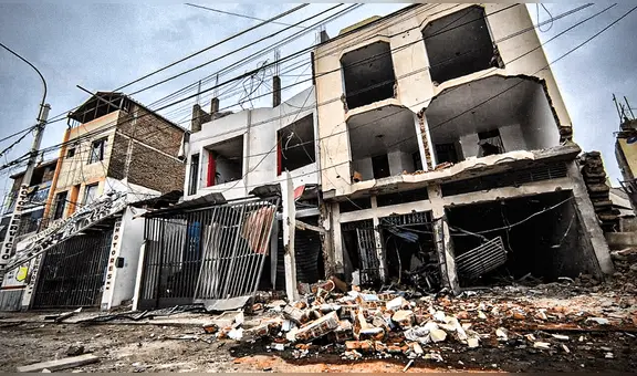 Carga de dinamita que destruyó viviendas en Trujillo llegó de Pataz