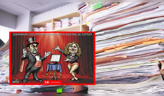 Carlincatura retrata la 'magia' detrás de la desaparición de expedientes disciplinarios de jueces y fiscales