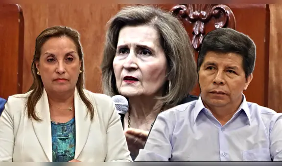 Presidenta del TC justifica trato diferente a Boluarte y Castillo: “Su situación es especial, dio un golpe de Estado”