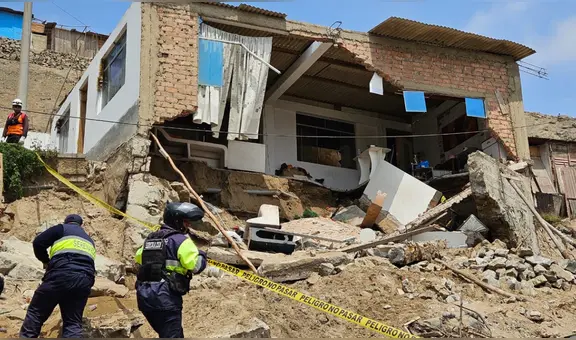 Muere padre de 3 hijos y un bebé por nacer tras colapso de pared de vivienda en Ancón