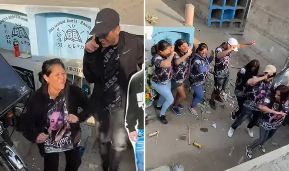 Familia peruana despide a su ser querido bailando trend de TikTok en cementerio: “Honrar con alegría”
