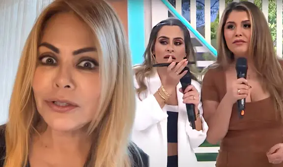 Gisela Valcárcel interrumpe programa en vivo para advertir a Lady Guillén sobre futura boda con su esposo: "Christian no puede"