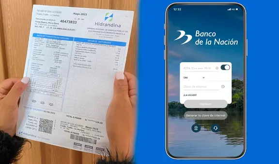Banco de la Nación permite pagar luz, agua y teléfono a trabajadores y pensionistas públicos desde su app: paso a paso