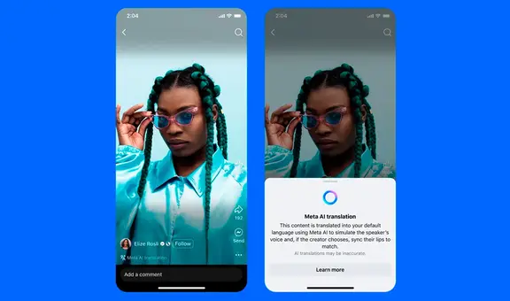 ¿Subes Reels en Facebook o Instagram? Así funciona la nueva IA que dobla los videos y mantiene tu voz