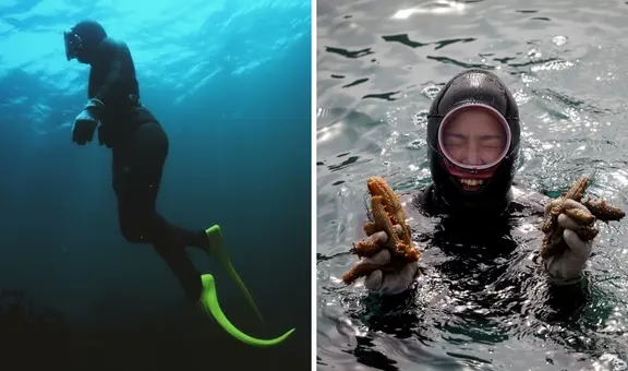 Las Haenyeo, las ‘sirenas’ de Corea del Sur que desafían a la biología: bucean 20 metros sin oxígeno y superan a mamíferos marinos
