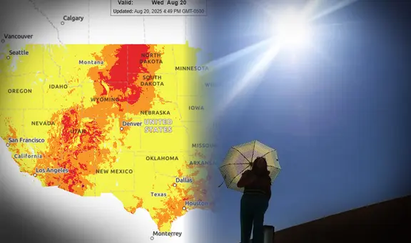 Alerta en California, Arizona y Nevada por fuerte ola de calor y riesgo de incendios forestales: ¿qué zonas son afectadas?
