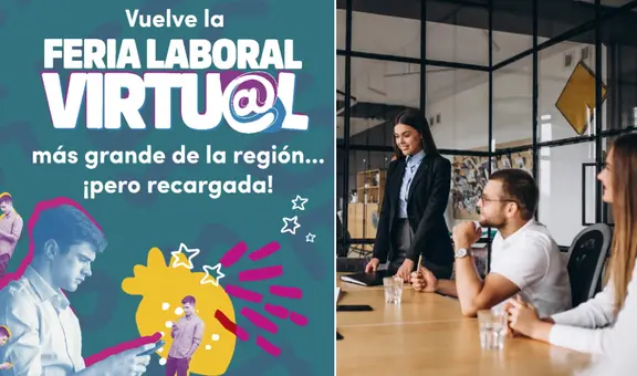 Feria laboral abre más de 7 mil vacantes para peruanos en distintos países de Latinoamérica
