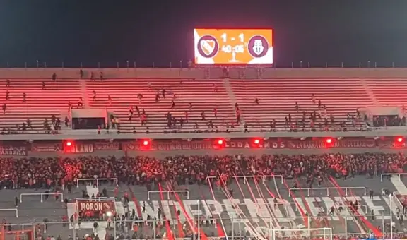 Cancelan U. de Chile vs. Independiente por fuertes enfrentamientos en las tribunas: reportan varios heridos e hinchas detenidos