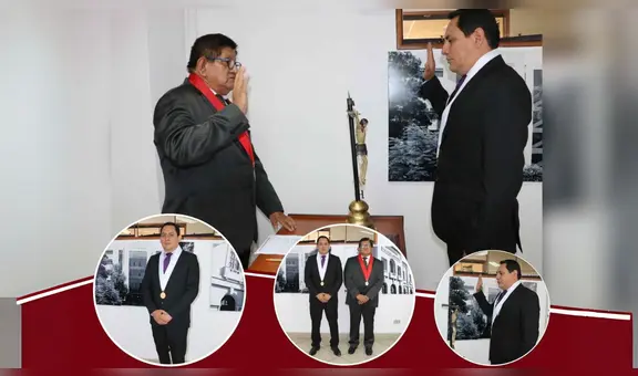 Chiclayo: Dr. Julio César Guevara Valderrama juramenta  como Juez Supernumerario del Juzgado de Familia Transitorio