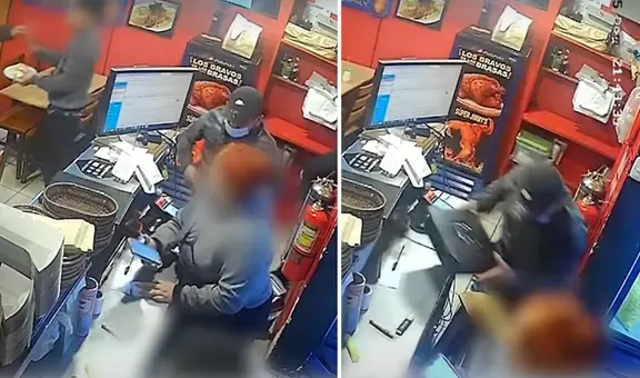 Delincuentes asaltan pollería en Barranco y se llevan más de 4 mil soles en menos de un minuto