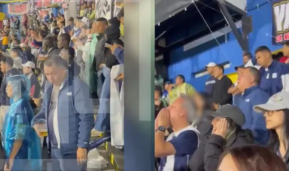 Congresista Darwin Espinoza es captado tomando cerveza en partido Alianza Lima vs U. Católica mientras Congreso sesionaba