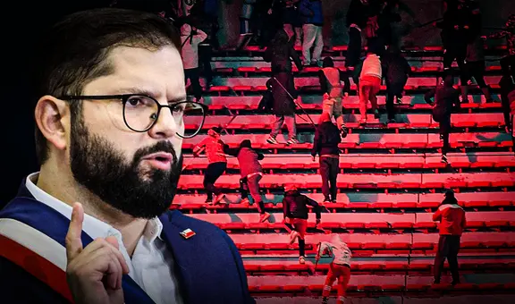 Gabriel Boric condena graves incidentes en encuentro entre U de Chile e Independiente: "Está mal en muchos sentidos"