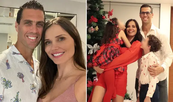 ¿Cuál es la edad de Gustavo Salcedo, esposo de Maju Mantilla, y cuántos años se llevan?