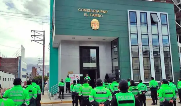 Adolescente de 16 años acuchilla a hombre dentro de comisaría en Huancayo tras discusión en vía pública
