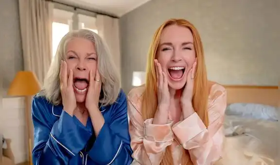 Jamie Lee Curtis comparte foto con Lindsay Lohan mientras suena la canción peruana “Ese lugar es mi amor” de Ernesto Pimentel