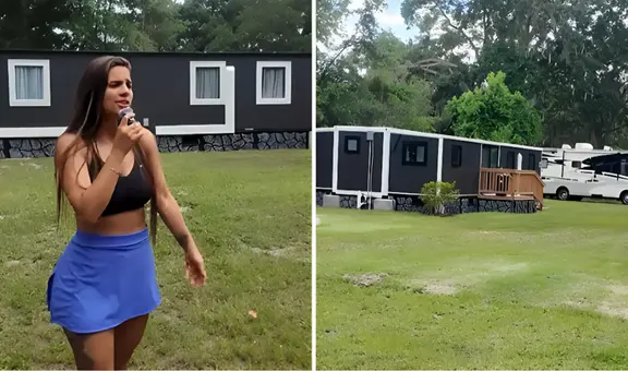 Así son las casas chinas 'para armar' que una migrante colombiana instaló en Estados Unidos: “Tienen todo”