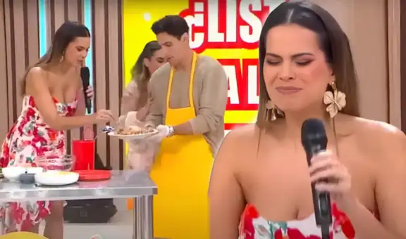 Valeria Piazza pasa incómodo momento al probar el arroz chaufa preparado por Facundo González y Oriana Marzoli: "Horrible"