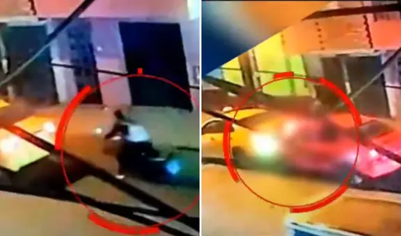 Barrios Altos: motociclista muere arrollada por auto mientras era remolcada por un taxi