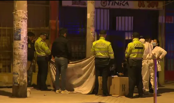 Desconocidos asesinan a balazos a hombre frente a casa de apuestas en San Martín de Porres