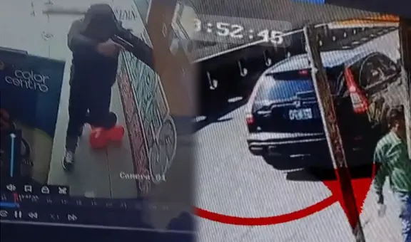 Arequipa: delincuentes asaltan casa de cambio con un niño dentro del negocio