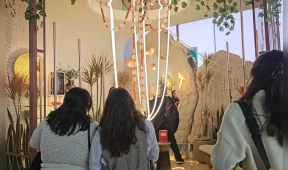 Un rincón de Ica en Expodeco: el oasis de 202 Arquitectos