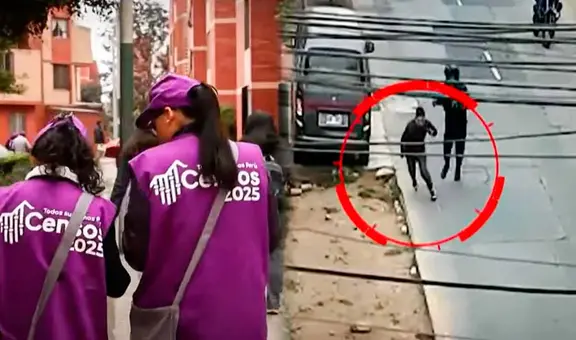 Breña: Ladrón roba tablet a censista, choca contra tienda y finge ser inocente, pero serenazgo lo detiene