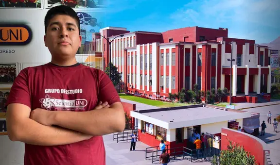 Argentino ingresó a la UNI tras postular 4 veces, pese a que sus padres querían que estudie en la UBA de Buenos Aires: "Me ganó la pasión"