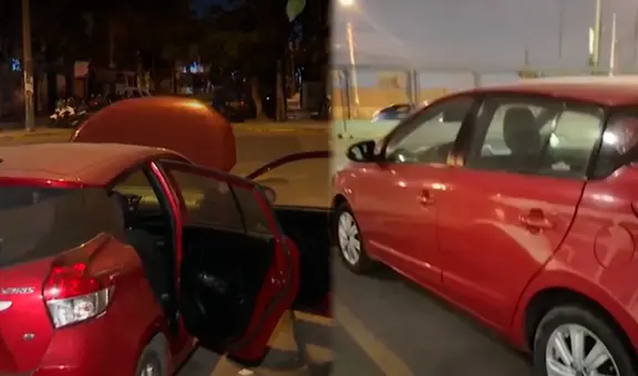 Mujer dejó auto estacionado 20 minutos en supermercado de SJL y se lo desmantelaron: robo asciende los S/22.000