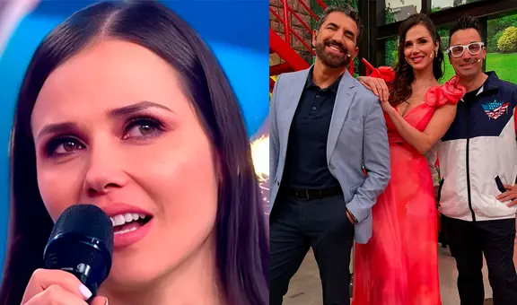 Maju Mantilla recibe conmovedor gesto en vivo de sus compañeros de 'Arriba mi gente' tras separación: "Somos familia"